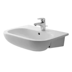 Duravit D-Code 550mm 1TH Semi Recessed Basin