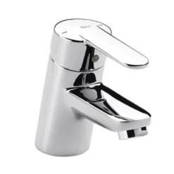 Roca Laura 560mm 1TH Basin With Full Pedestal + Victoria Basin Tap Pack