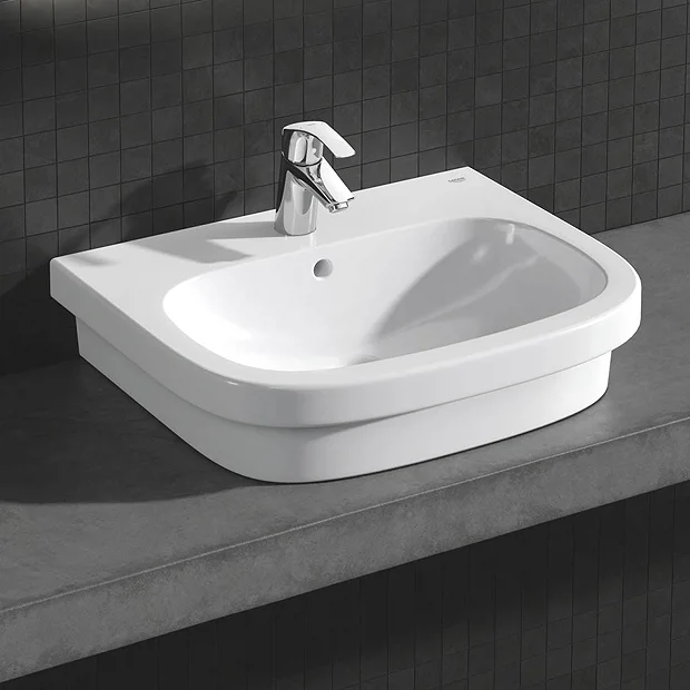 Grohe Euro 600mm 1TH Counter Top Basin - Image 4