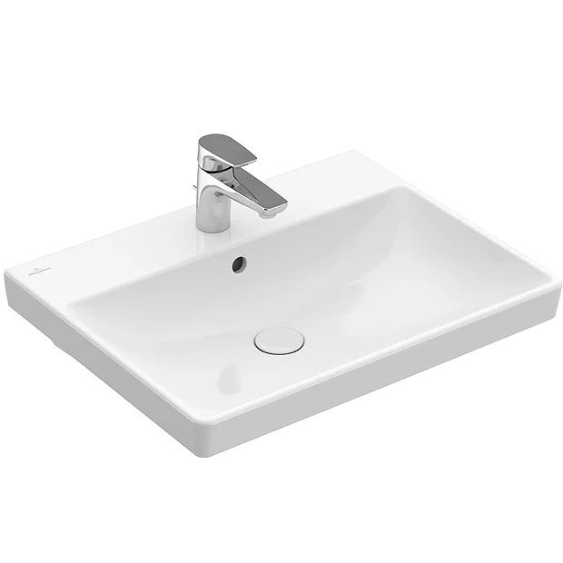 Villeroy & Boch Villeroy And Boch Avento Compact 550 X 370mm 1TH Basin - Image 2