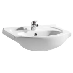 Alaska 550mm Semi Recessed Basin
