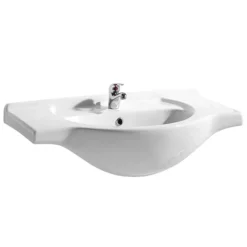 Alaska 750mm Semi Recessed Basin