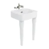Arcade 600mm Basin And Ceramic Console Legs