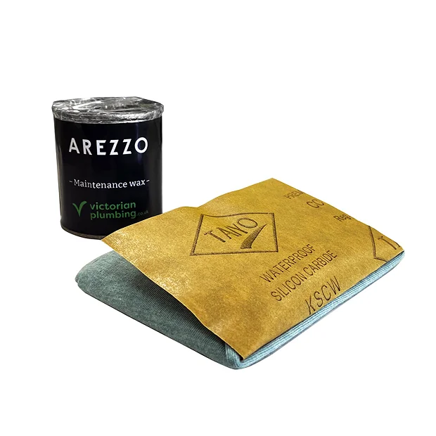 Arezzo Stone Black Terrazzo Effect Rectangular Counter Top Basin (495 X 350mm) - Image 3