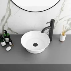 Arezzo Round 355mm Modern Counter Top Basin
