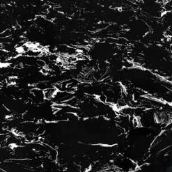 Arezzo 910 Black Marble Effect Worktop With Matt Black Wall Mounted Frame