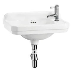 Burlington Edwardian 1TH Wall Mounted Cloakroom Basin