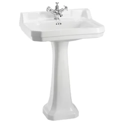 Burlington Edwardian Large Basin & Regal Pedestal
