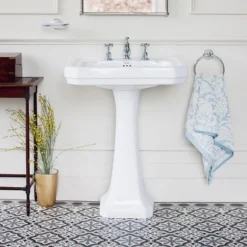 Burlington Victorian Medium Basin And Regal Pedestal
