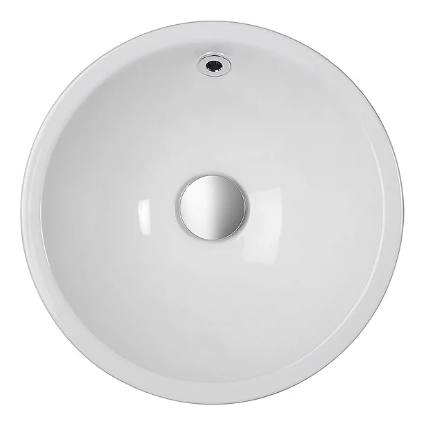 Crosswater Castellon 350mm Gloss White Mini Countertop Basin