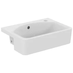 Ideal Standard Concept Space Cube 50cm 1TH Semi-Countertop Basin (Right Hand)