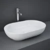 RAK Feeling 550 X 350mm 0TH Oval Counter Top Basin
