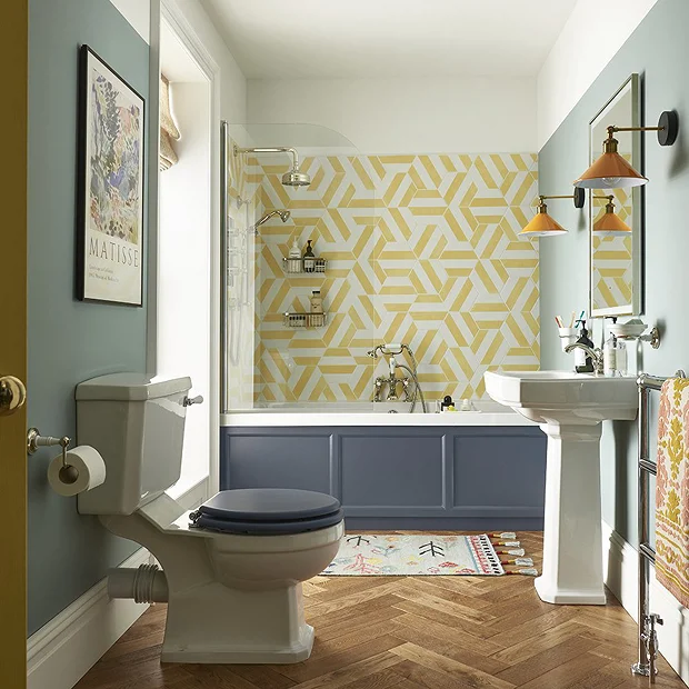 Heritage Hatton 630mm Basin + Full Pedestal