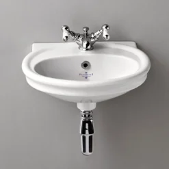 Silverdale Hillingdon Cloakroom Basin (450mm Wide - 1 Tap Hole)