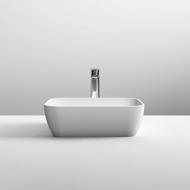 Hudson Reed Rectangular 455 X 325mm Countertop Vessel Basin
