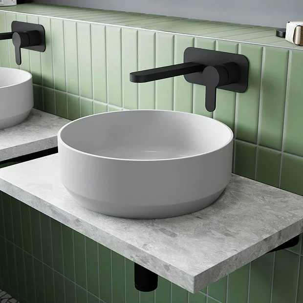 Hudson Reed Round 350mm Countertop Vessel Basin