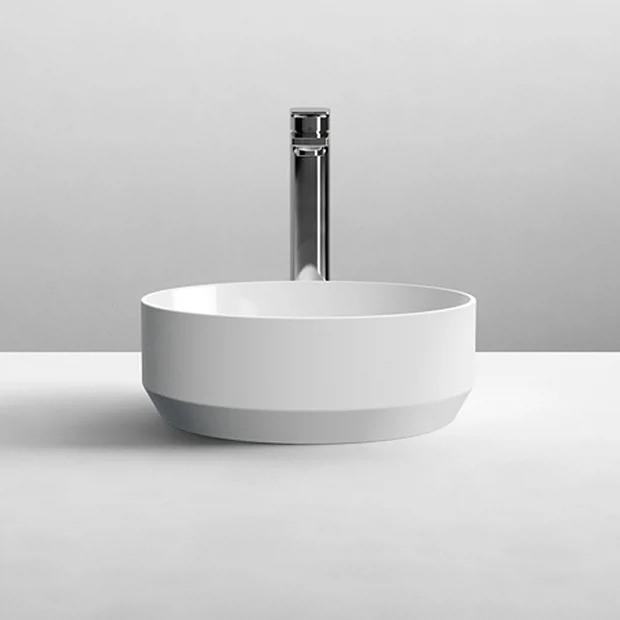 Hudson Reed Round 350mm Countertop Vessel Basin - Image 3