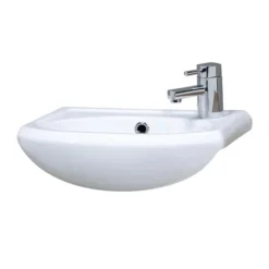 Nuie - Sienna 420mm Semi-recessed Ceramic Basin