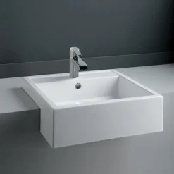 RAK - Nova 46cm Semi Recessed Basin - 1 Tap Hole