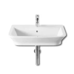 Roca - The Gap W650 X D470mm Wall Hung Basin - 1 Tap Hole