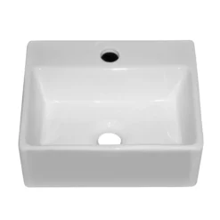 Cubetto 340 X 295mm Compact Counter Top Basin 1TH