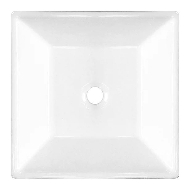 600 X 450mm White Shelf With Lazio Basin - Image 6